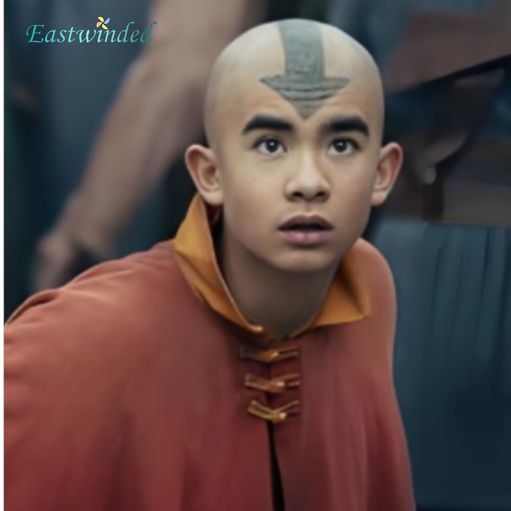 Cosplay Avatar Anime - ملصق وشم مؤقت على شكل وجه