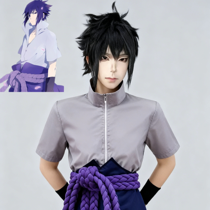 Convention Cosplay Anime - أزياء أنيمي أوتشيها ساسوكي التأثيرية لحفلات