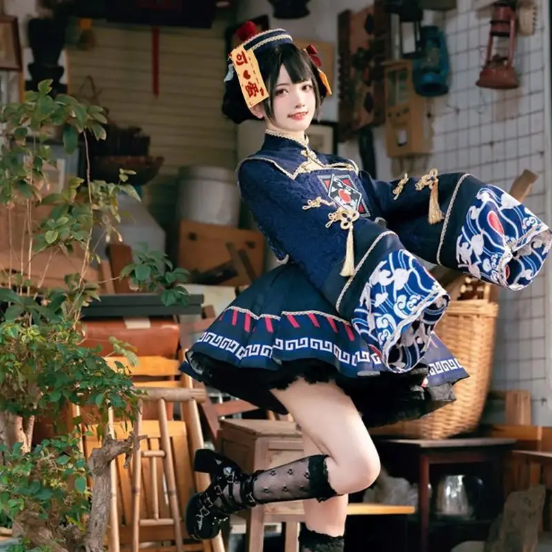 Anime Cosplay Girls - لوليتا النمط الصيني فستان حلو لطيف