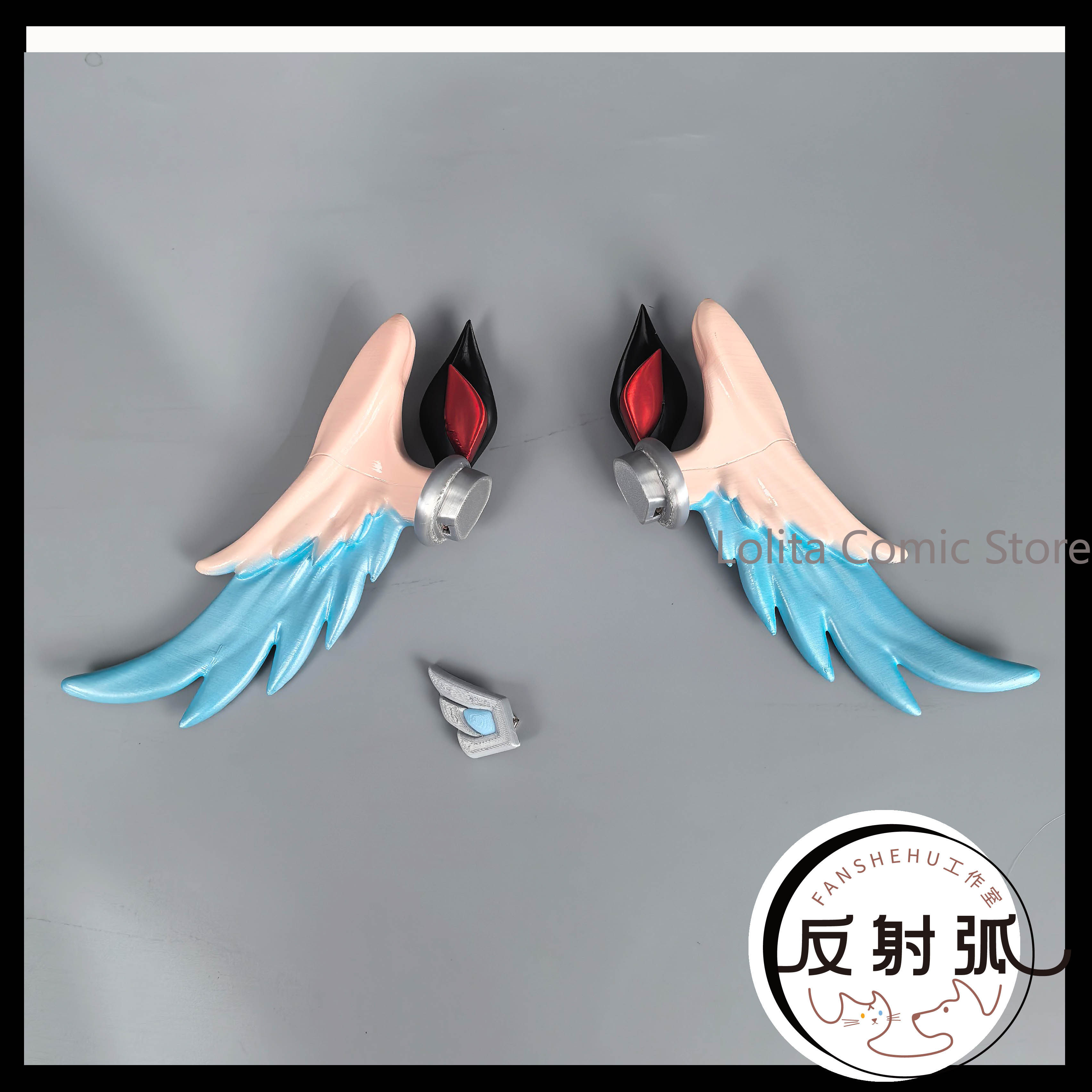 Anime Cosplay Girls - إكسسوار رأس على شكل جناح لينيا