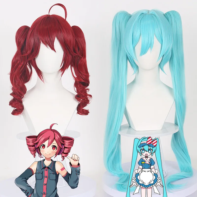 Anime Cosplay With Red Hair - شعر مستعار أحمر لشخصية كاساني تيتو