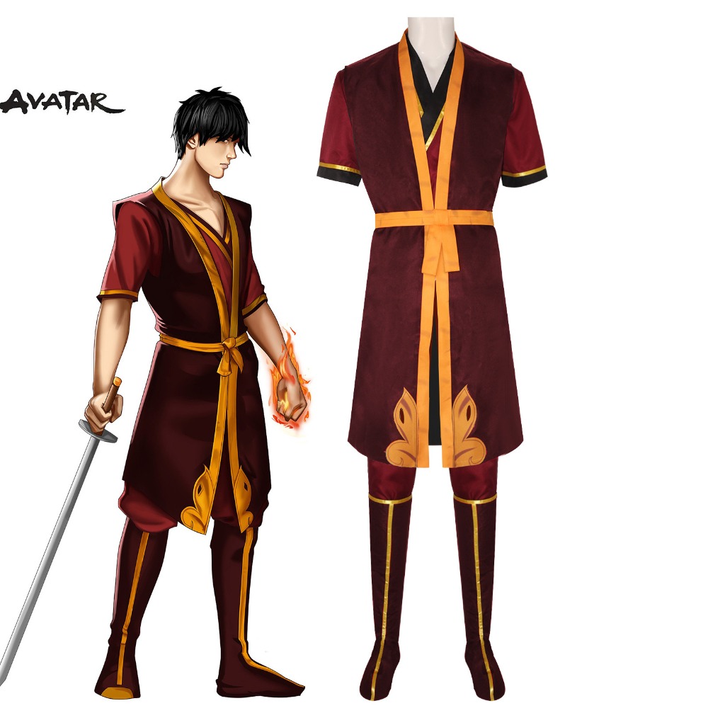 Cosplay Avatar Anime - زي تنكري كامل لشخصية الأمير زوكو