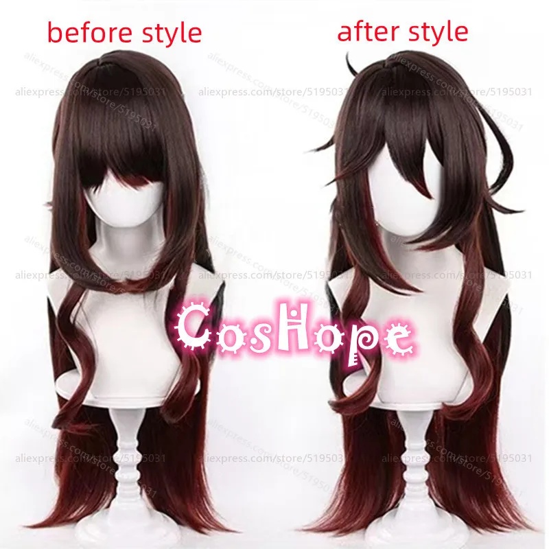 5؛c'6،g'8\b/HSR فوغ تينغيون، ش - مراجعة Anime Cosplay With Red Hair وسعره