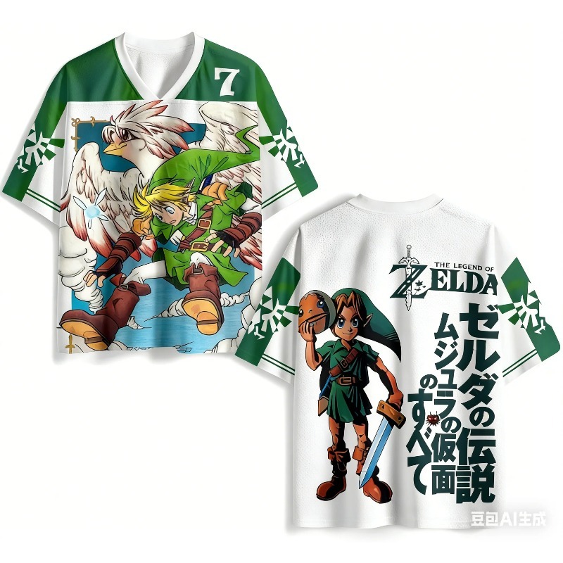 تي شيرت The Legend of Zelda Te - مراجعة Anime Cosplay Link وسعره