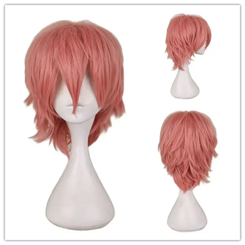 شعر مستعار رجالي من QQXCAIW، أ - مراجعة Anime Cosplay With Red Hair وسعره