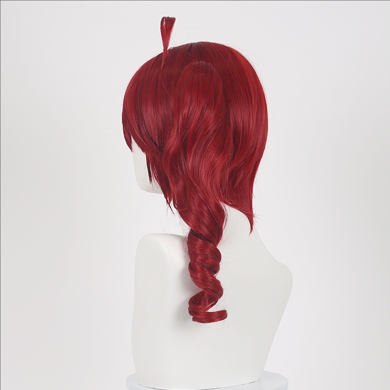 شعر مستعار أحمر لشخصية كاساني  - مراجعة Anime Cosplay With Red Hair وسعره