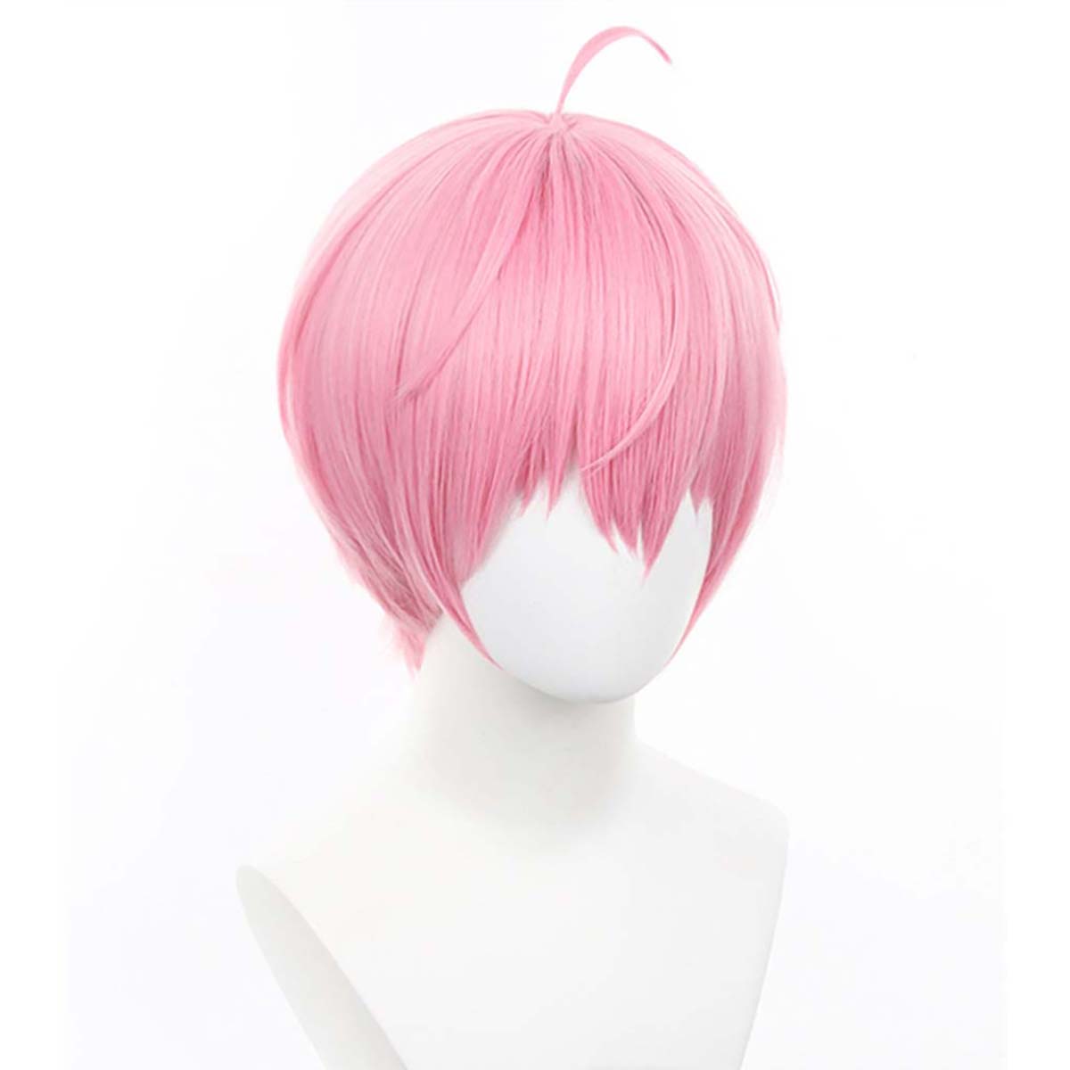 شعر مستعار قصير وردي اللون لشخ - مراجعة Anime Cosplay Link وسعره