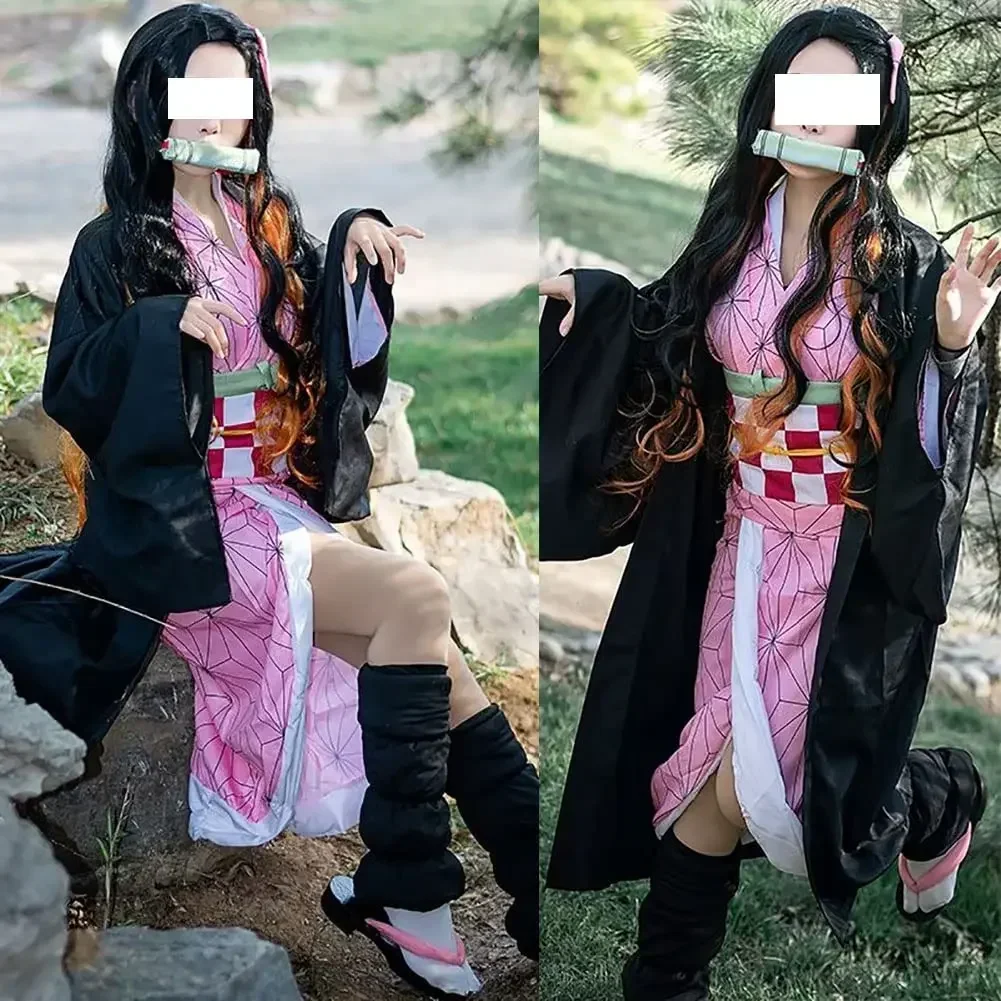 زي تنكري جديد لعام 2026 مستوحى - مراجعة Anime Cosplay Nezuko وسعره
