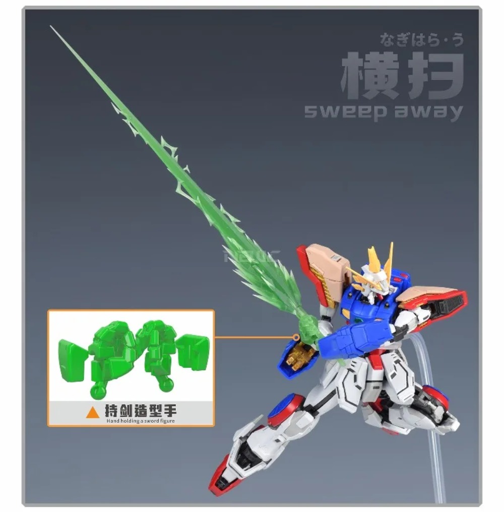 قطع غيار محسنة NewC 3D Light‑C - مراجعة Bandai Gundam Rg وسعره