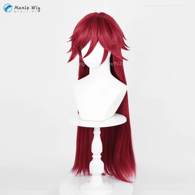 z;3,d'5,g\7/Grelle Sutcliff An - مراجعة Anime Cosplay With Red Hair وسعره