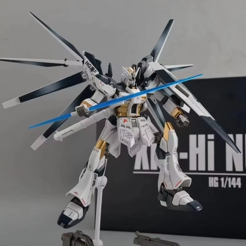 Hi-ν Hi Nu GPB Color HG 1/144  - مراجعة Bandai Gundam Rg وسعره