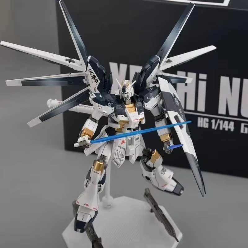 Hi-ν Hi Nu GPB Color HG 1/144  - مراجعة Bandai Gundam Rg وسعره