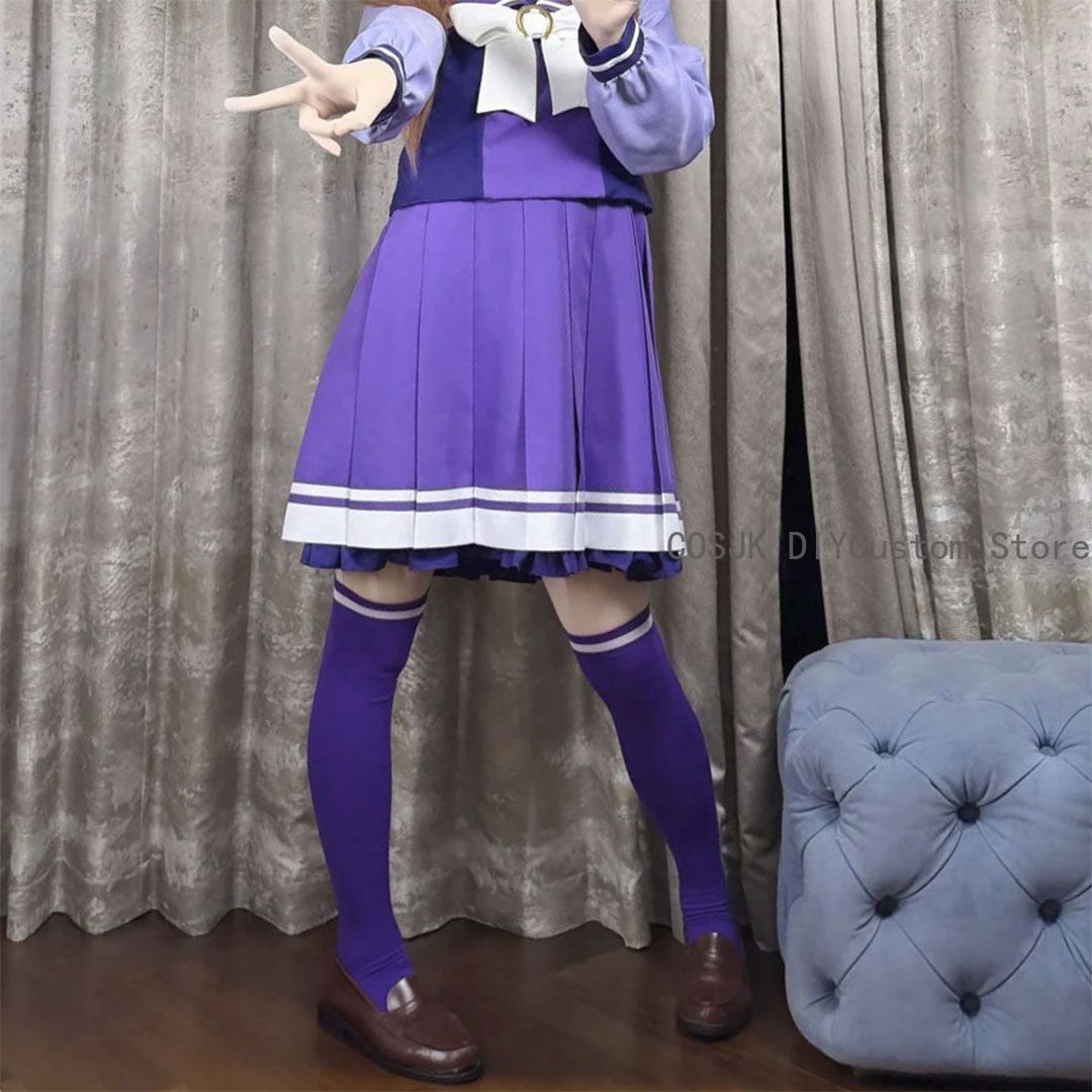 جوارب طويلة فوق الركبة مطبوعة  - مراجعة Anime Cosplay Girls وسعره