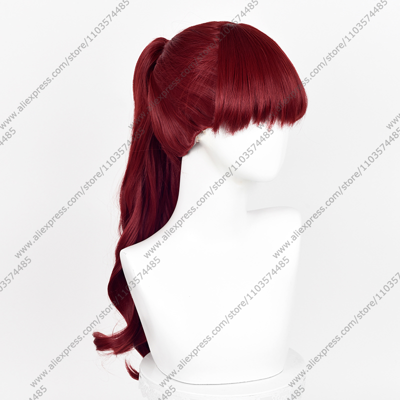 أنيمي كاسومي يوشيزاوا شعر مستع - مراجعة Anime Cosplay With Red Hair وسعره