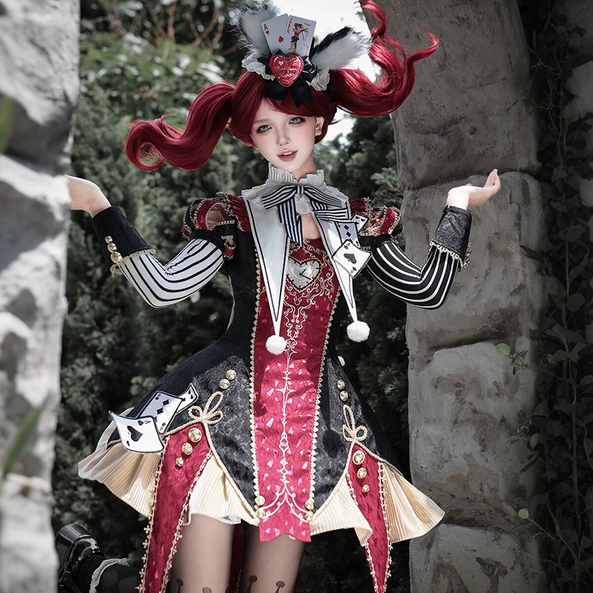 فستان لوليتا جديد بتصميم سيرك  - مراجعة Anime Cosplay Lolita وسعره