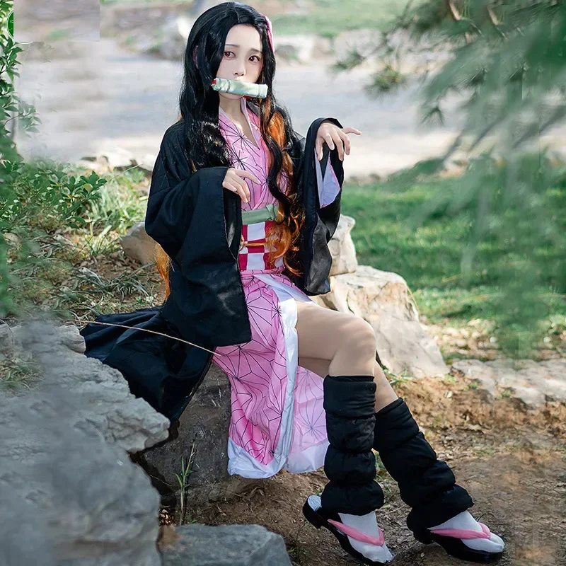 زي تنكري أنمي للكبار والأطفال  - مراجعة Anime Cosplay Nezuko وسعره