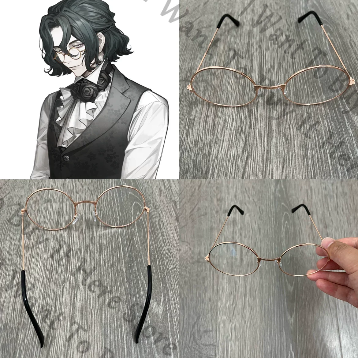 الوجه الخلفي: 1999 نسيني يا لو - مراجعة Anime Cosplay Glasses وسعره